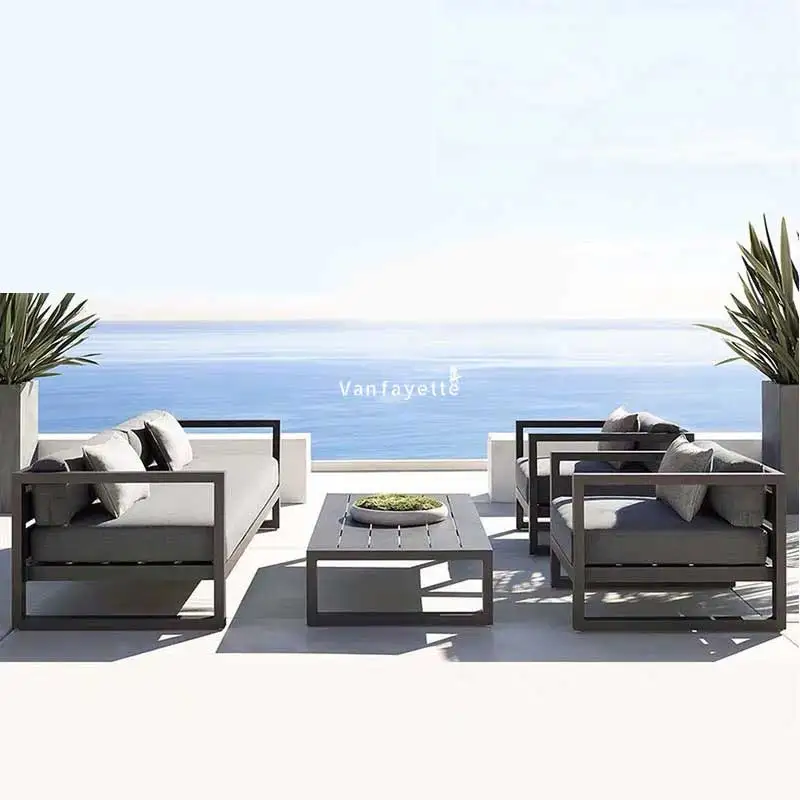 Aluminum Patio Set Grey Aluminum Patio Pool Modern Aluminum Outdoor