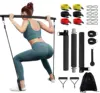 Black snap-on TPE 200-pound pull rope set (without adjustment)