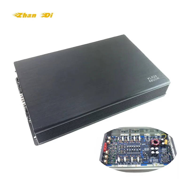Factory 6800W 12V Full Range Car Amplifier 4 Channel 6800w Powerful Car Stereo Amplifier Car Audio Amplifiers