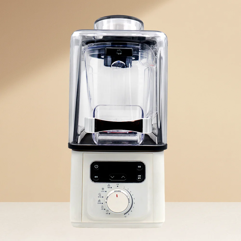 로하스 상업용 고성능 산업용 진공 블렌더 1800W, 1.5L, NSF 인증, 대용량 연속 작동 상업용
