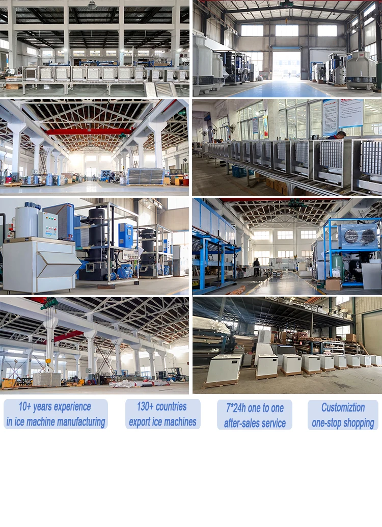Automatic 1to 10 Tons Per Day Industrial Electric Large Ice square Cube Making Machine Makers Price Cheap