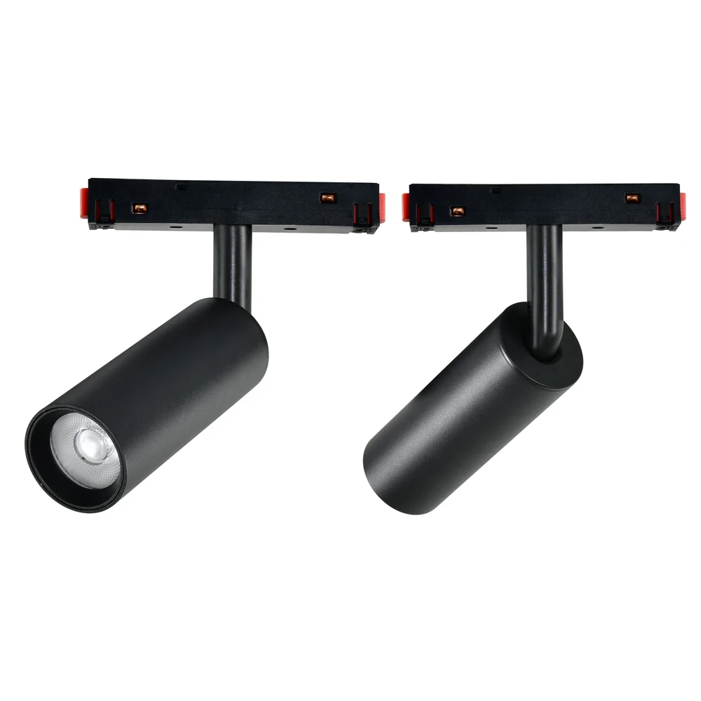 300- 20mm Width Led LED Magnetic Round Track Light Module Multiple Power Options Downlight Led Track Magnet Lights