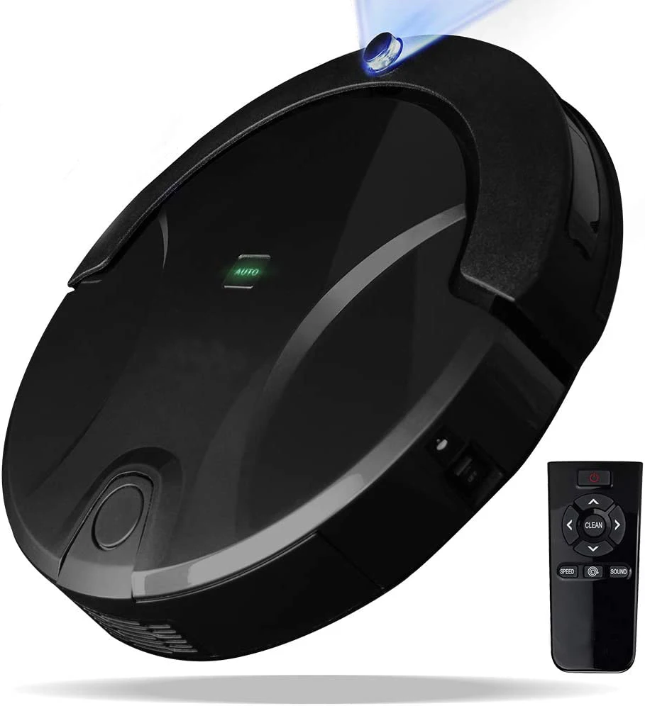 New Style 2 Hours Working Time Double Roller Brush Automatic Intelligent Robot Vacuum Cleaner With Low Noise