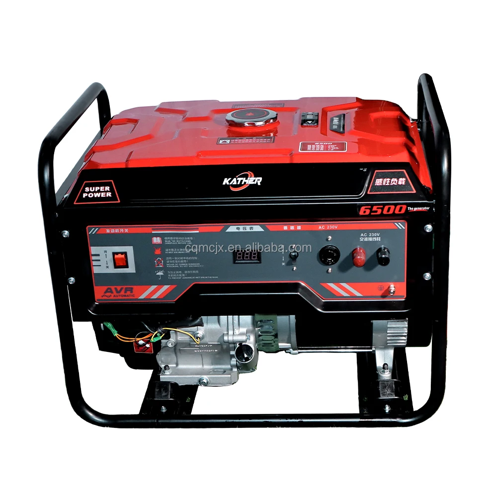 Hot Sale 5Kw 5Kva 5000W 8Kva 10kva Electricity Generation Generators Air Cooled 4 Stroke Gasoline Generators Parts Spare supplier