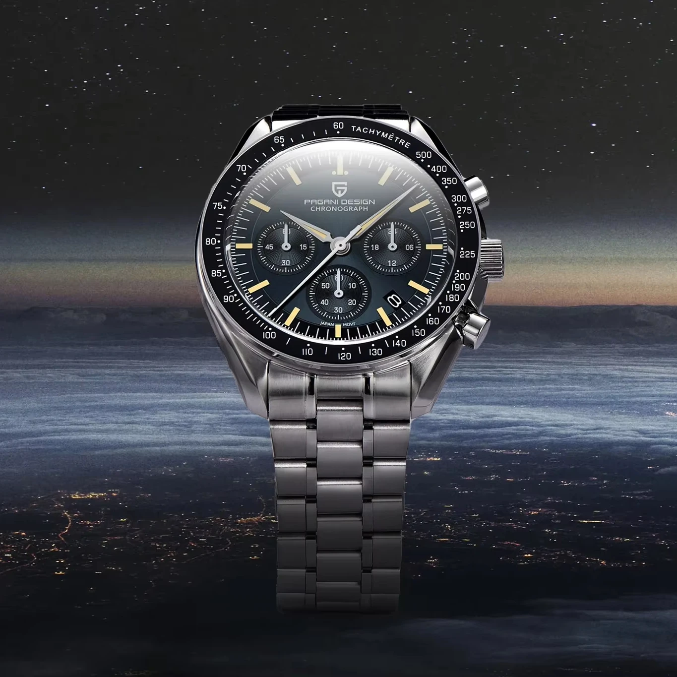 PAGANI DESIGN PD-1701 Luxury Men's Wristwatch - Waterproof