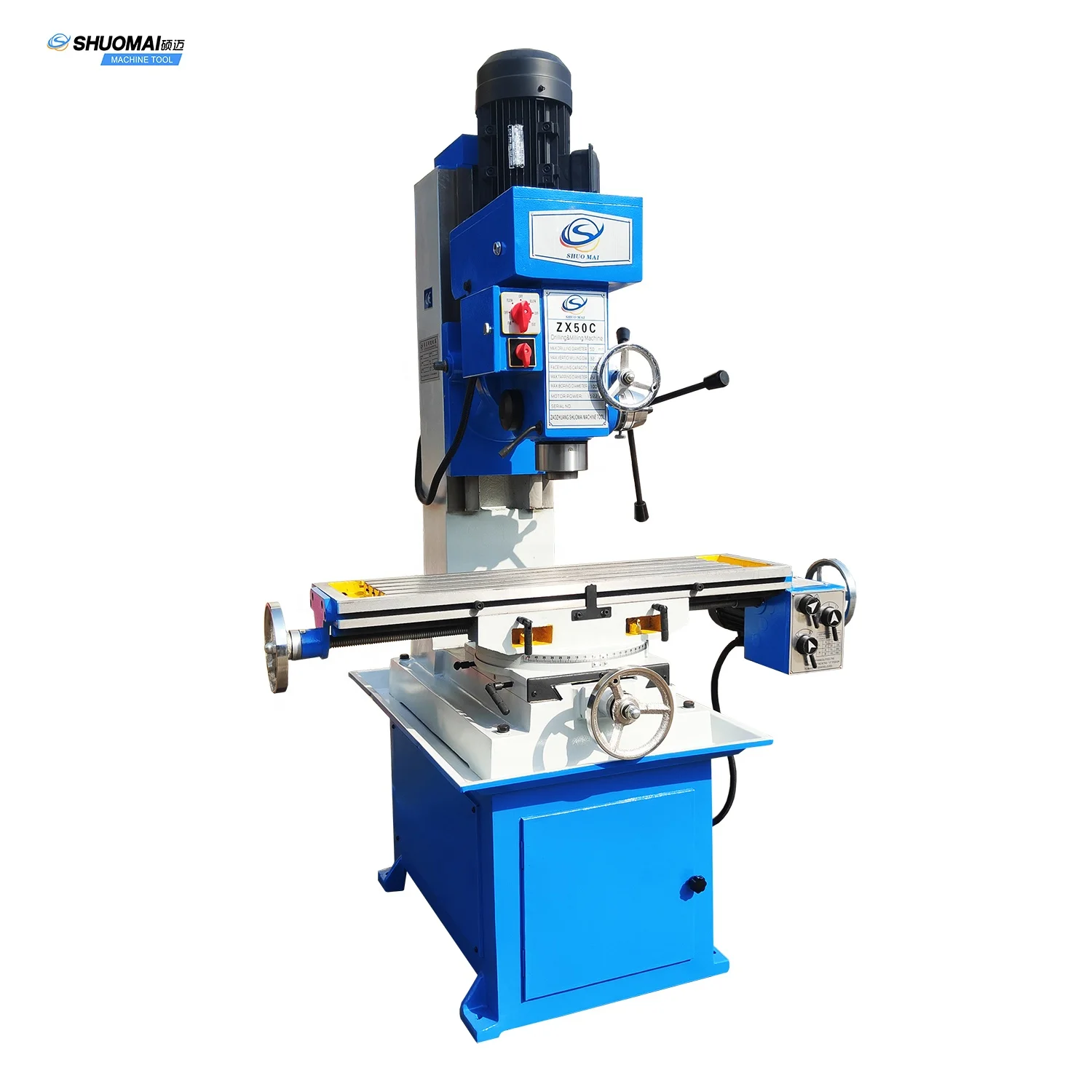 ZX50C Small Vertical Drilling and Milling Machine for Metal