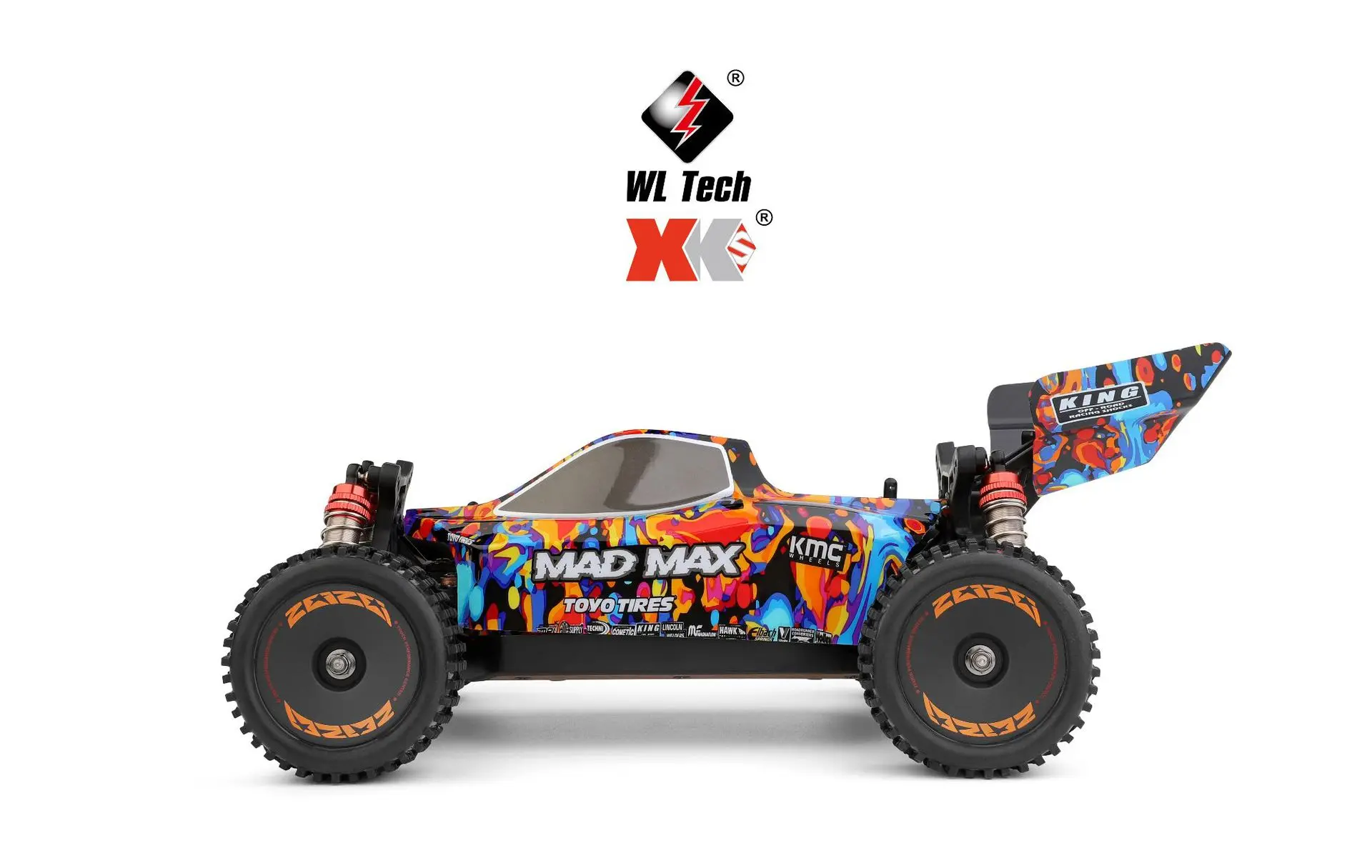 プレゼントを選ぼう！ WLtoys 184016 Rc Cars 75 KM/H2.4Gブラシレス4WD電気高速オフ ホビーラジコン