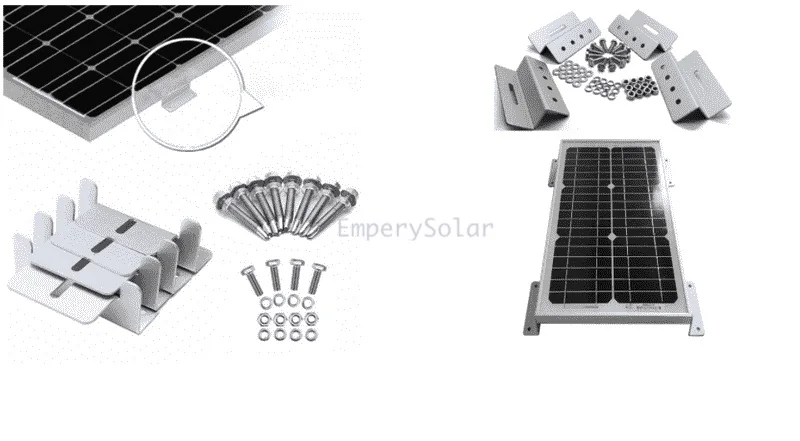 Solar Panel Triangle Brackets - Easy Flat Roof Installation