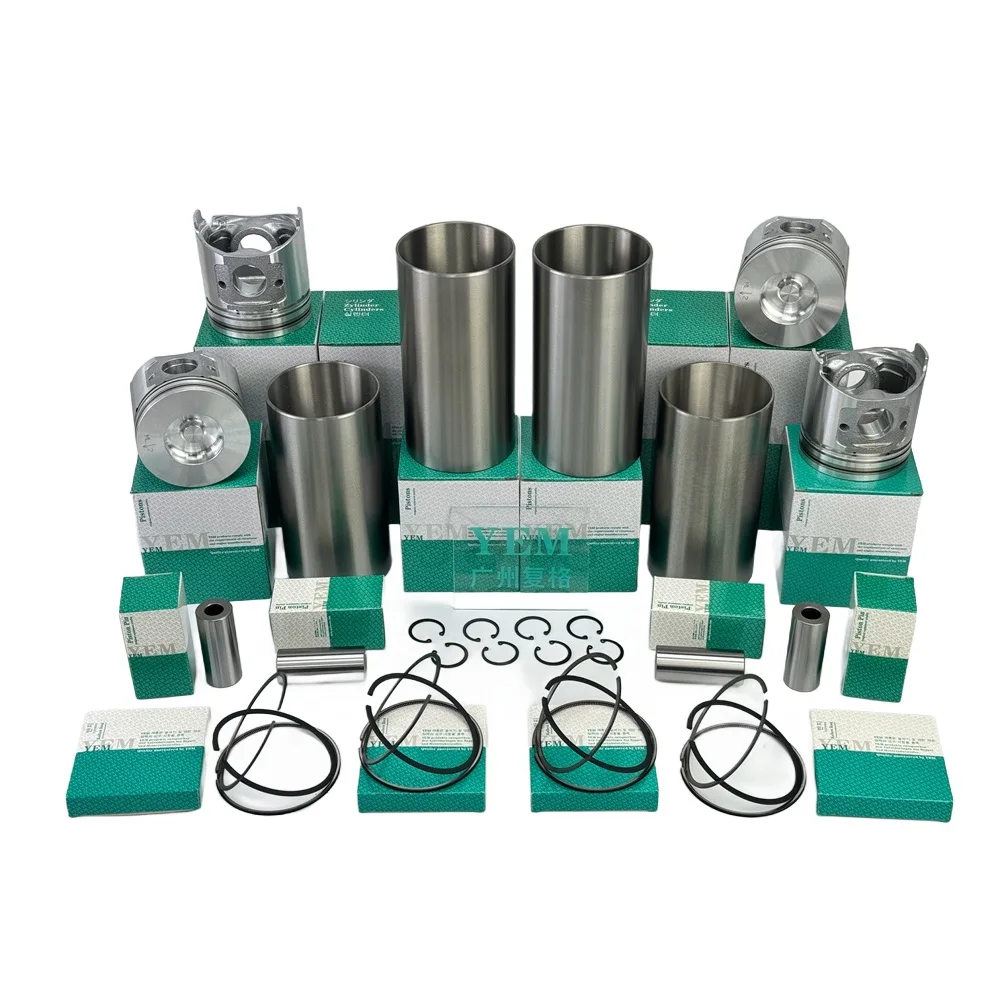Excavator Engine Part 1104C-E44TA 403D-11 403D-15 804D-33 Cylinder Liner Kit for Perkins Parts