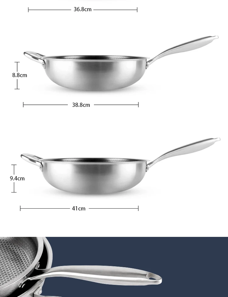 Best Selling Pure Cook Cooking Steak Induction Coating Panci