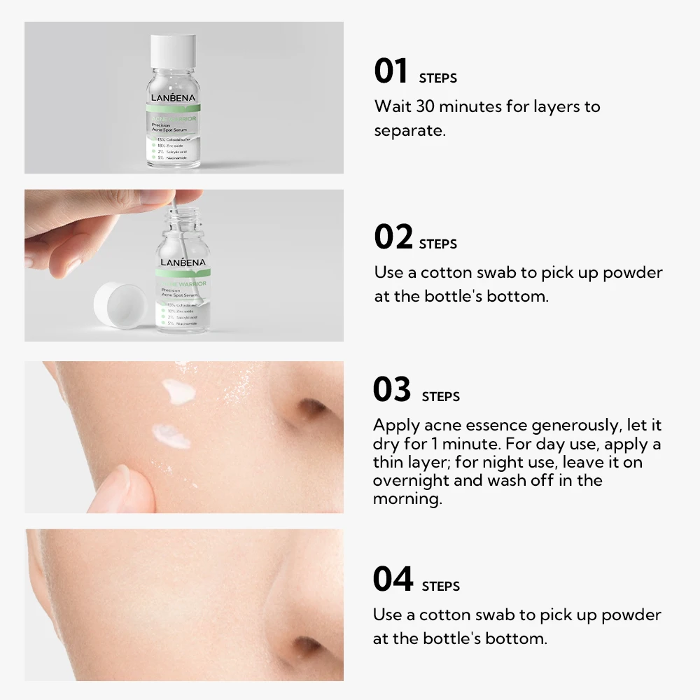 Lanbena Hot Sales Pore Reducing Face Minimizing Face Serum Anti Acnes Cream details