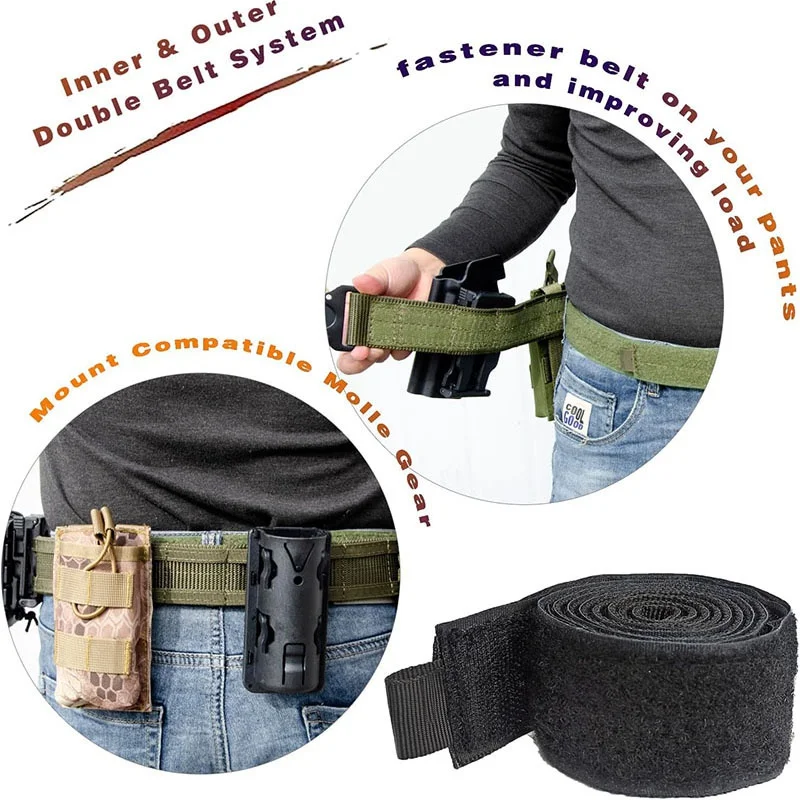 High Quality Durable Wear-resistant Tactical Duty Belt Tactical Portable Gift Box Duty Security Tactical Equipment System Set