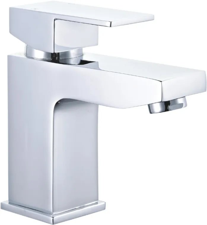 Economic  luxury  high quality single lever brass square round wash basin mixer tap faucet