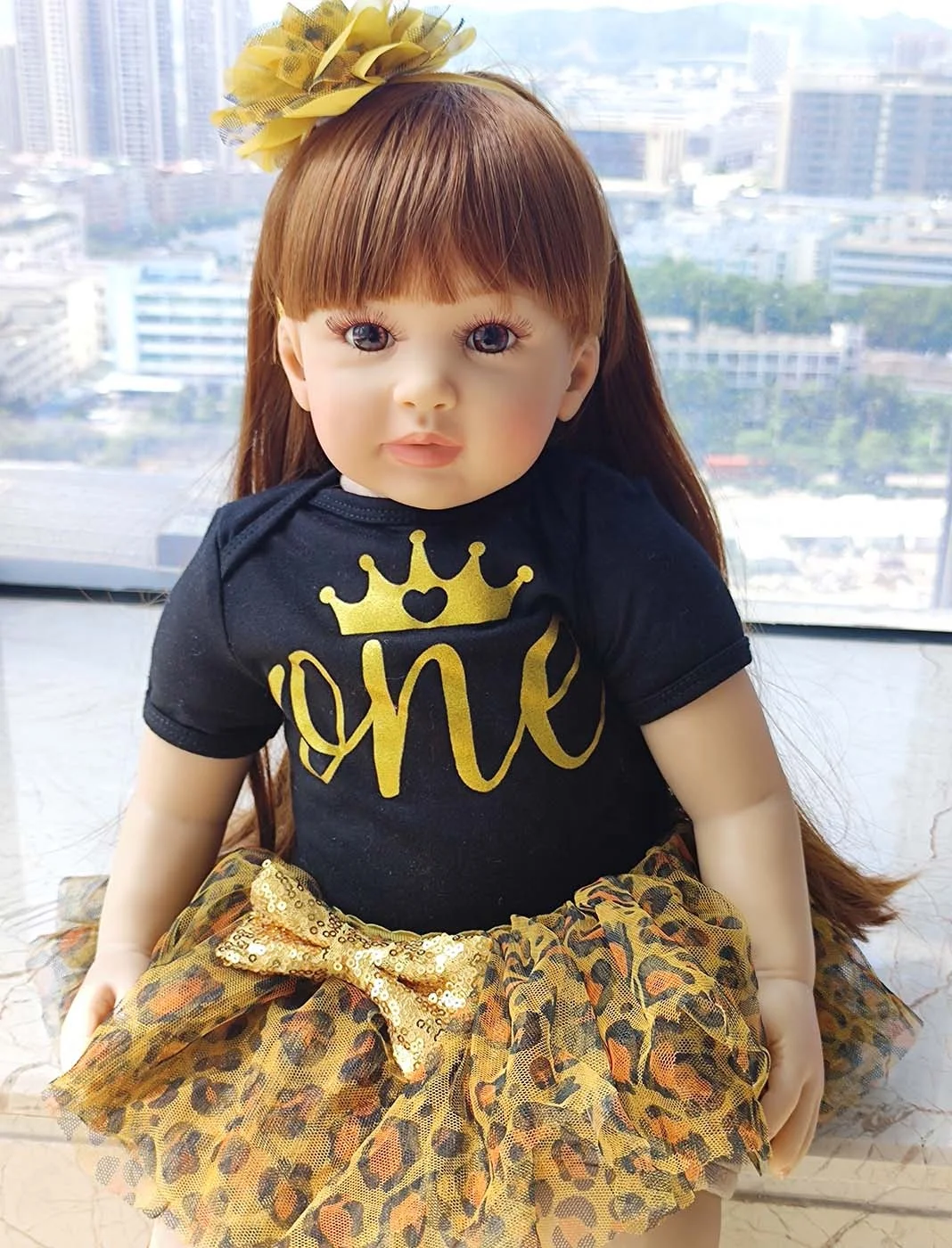 Набор кукол 60 см Реалистичная мини-игрушка имитация всего тела хлопок и винил реборн кукла живая