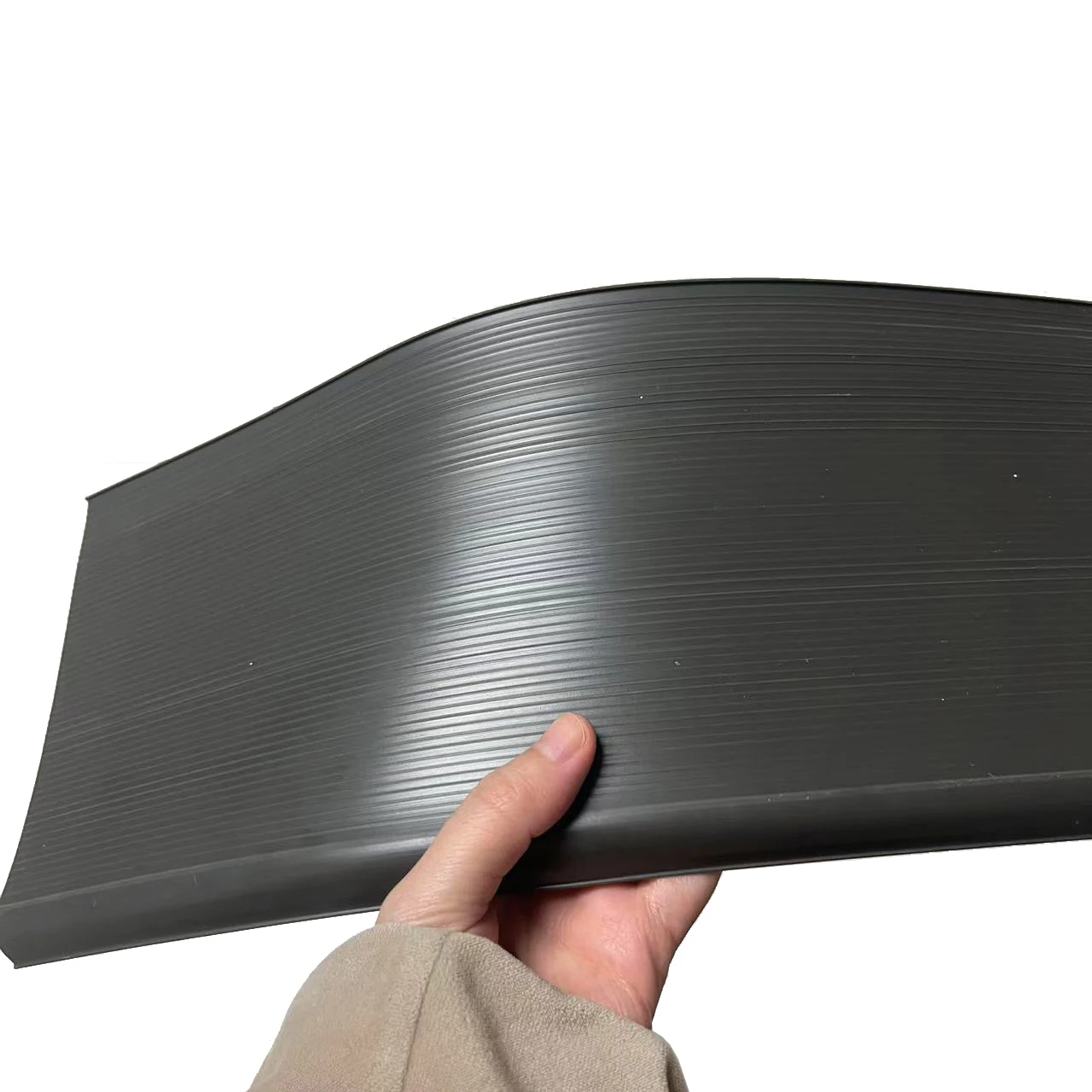 Waterproof Wall Baseboard with Self Adhesive Backing Peel and Stick Rubber Cove Base PVC Skirting Board