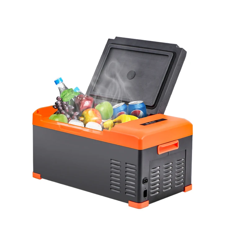 Çin Toplu Fiyatlı 2V Mini Araba Buzdolabı 20L Taşınabilir Kamyon Buzdolabı