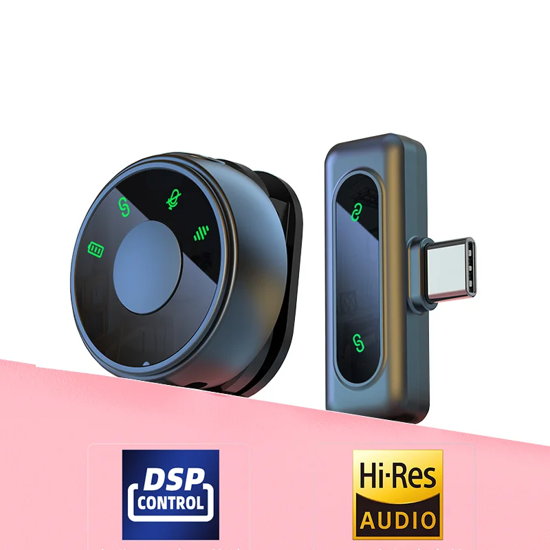 7-1 Interviews Spy Lapel Built-in Microphone High-Quality Sound Card Clip-on Tie Microphone
