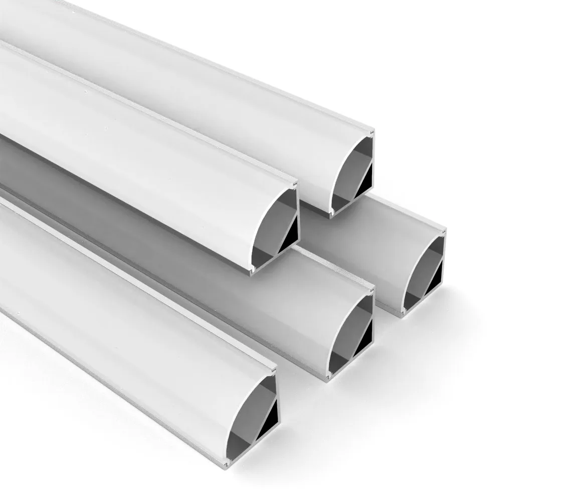Custom  U Shape 6063 Led Channel Aluminum Led Aluminum Profile and Aluminum Led Profile