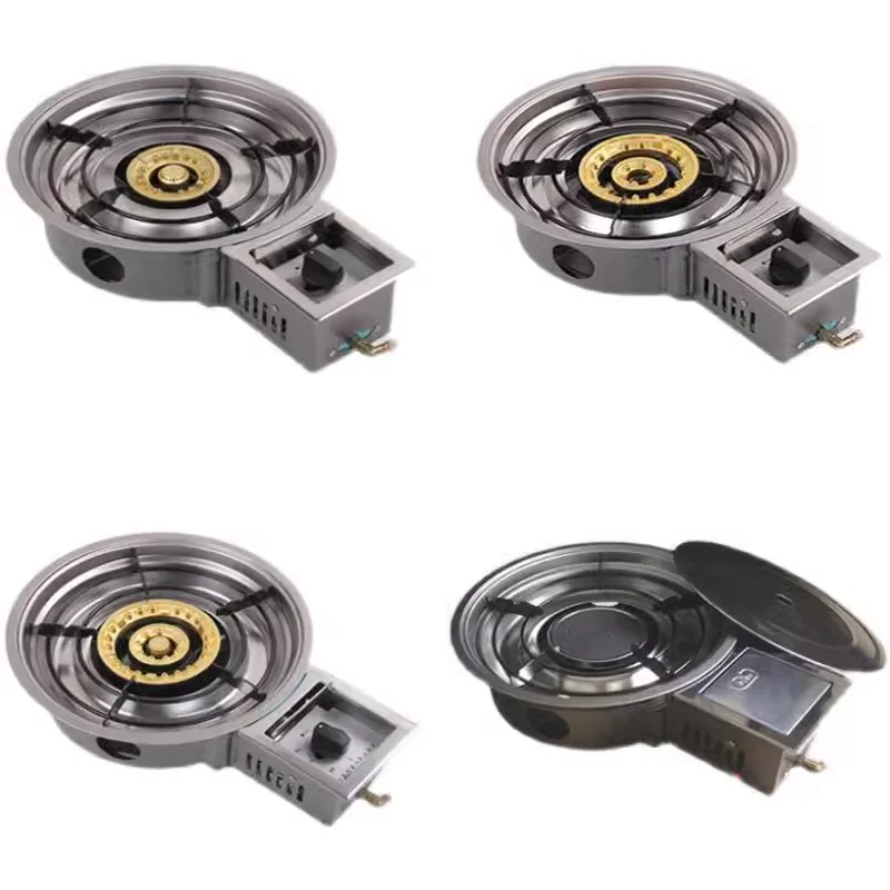High Pressure Tabletop Cast Iron Lpg Gas Burner for Hot Pot