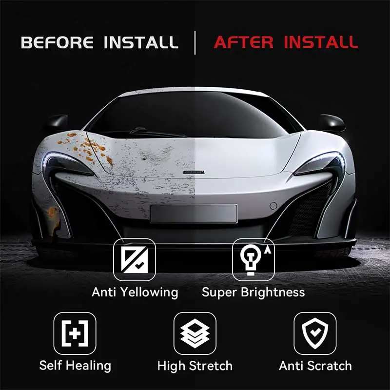 10 Years Warranty USA Quality 7.5mil Self Healing TPU PPF Film