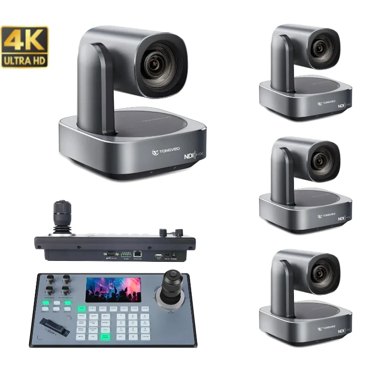 4k Camera and Keyboard Bundle for Church Concert Streaming