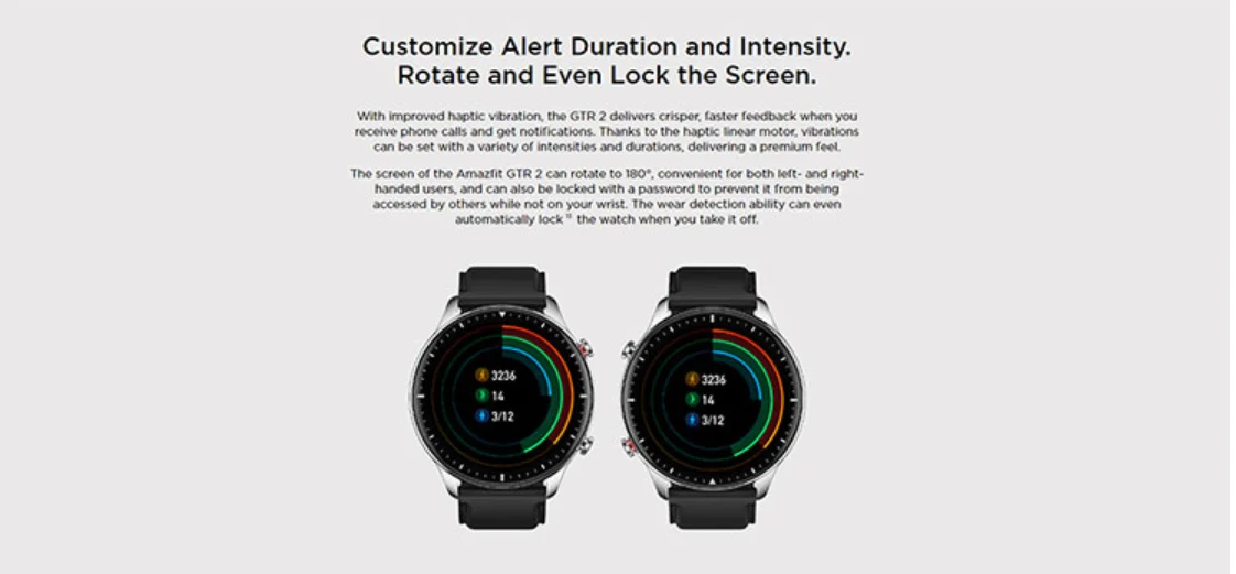 Xiaomi AMAZFIT GTR 42mm Smart Watch Review: Comes with White 42mm Aluminum  Alloy Case - IGeeKphone China Phone, Tablet PC, VR, RC Drone News, Reviews