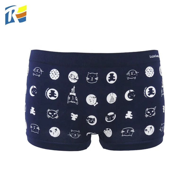 Высококачественное милое детское нижнее белье с милым принтом для маленьких детей, боксеры для девочек, шорты