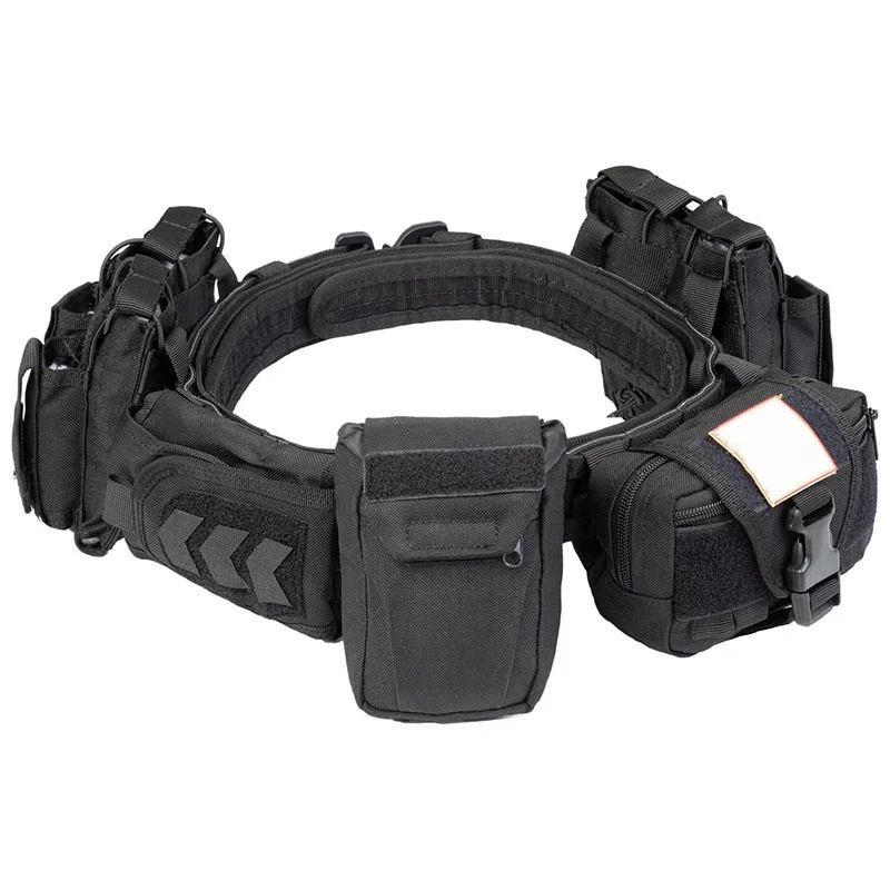 Upgrade Double Adjustment Tactical Belt Sport Enthusiasts Detachable Tactical Duty Belts Utility Belts with Accessories Pouches