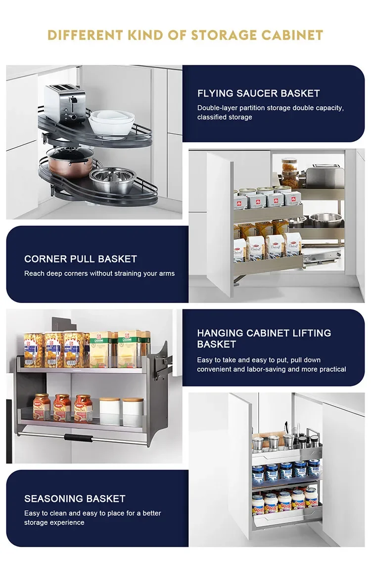 Kitchen Drawer Pull Out Baskets Double Top Condiment