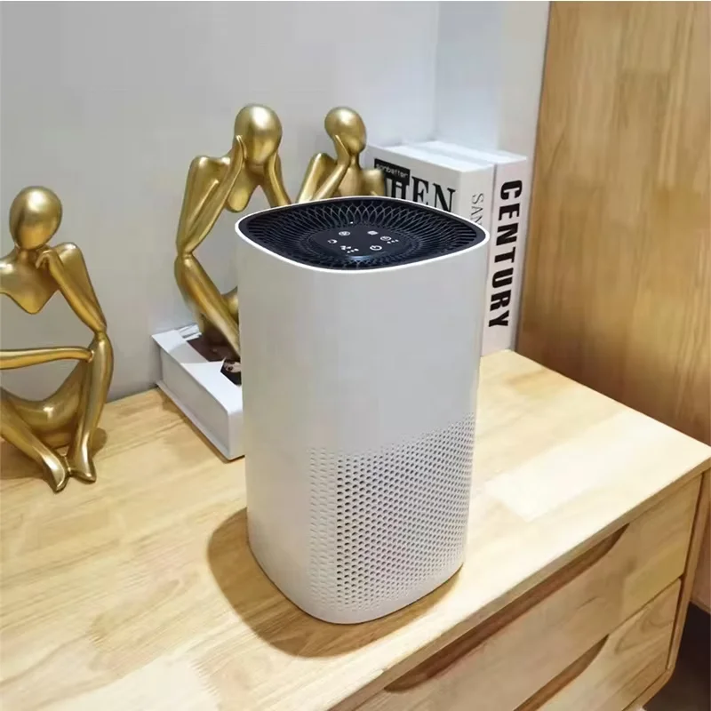 Intelligent Indoor air Purifier with UVC Lamp for Sterilization and Deodorization Home Mini Negative Ion air Purifier 7
