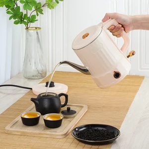 Best Selling 0.8L Electric Gooseneck Plastic Kettle with Boil-Dry Protection