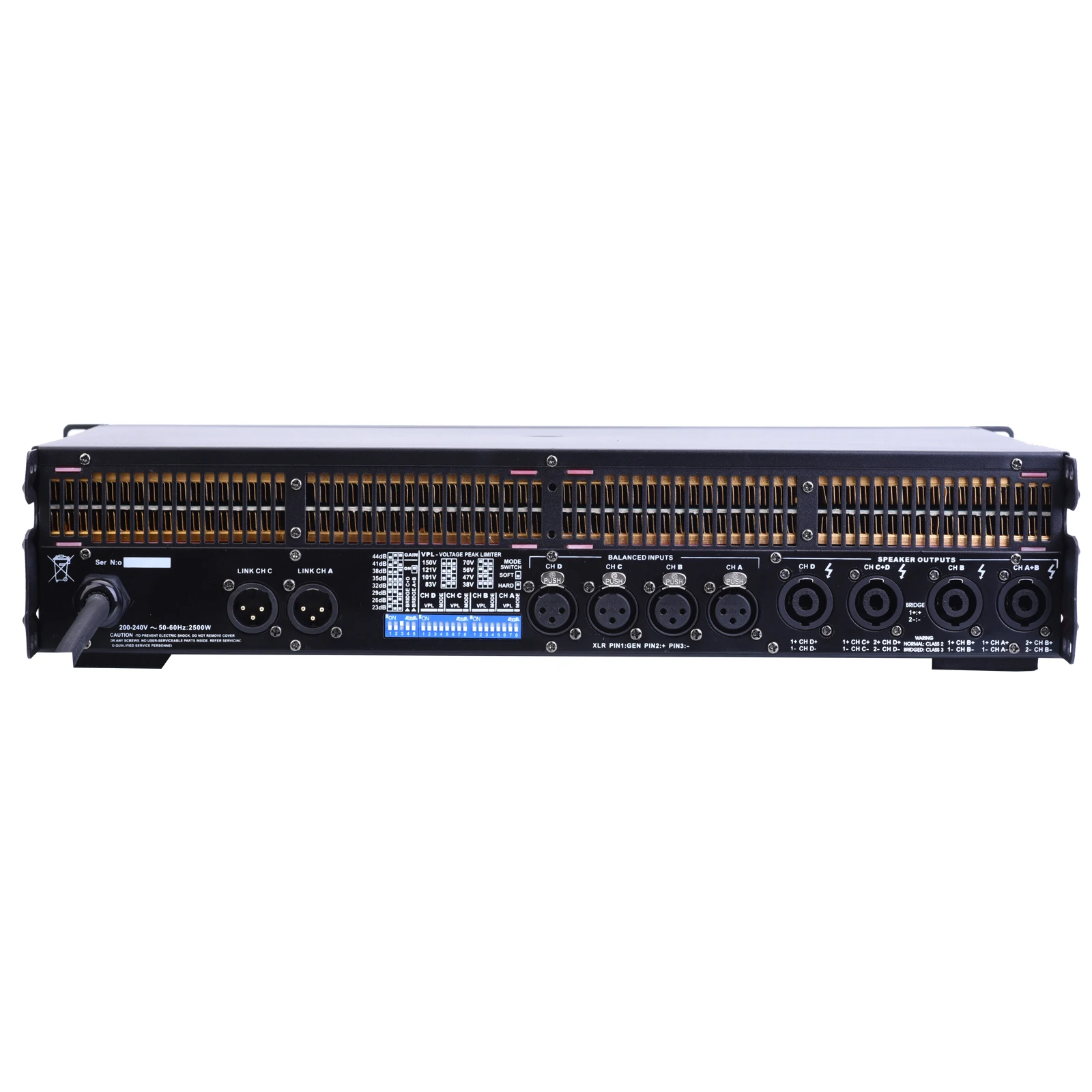 2500w*4ch Class Td Amplifier Fp10000 Line Array Speaker Amplifier ...