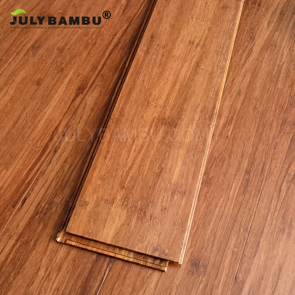 High Density and Durable Solid Uniclic Bamboo Floor Manufacturers Carbonized Bamboo Wood Flooring Parquet Solid Bamboo Flooring