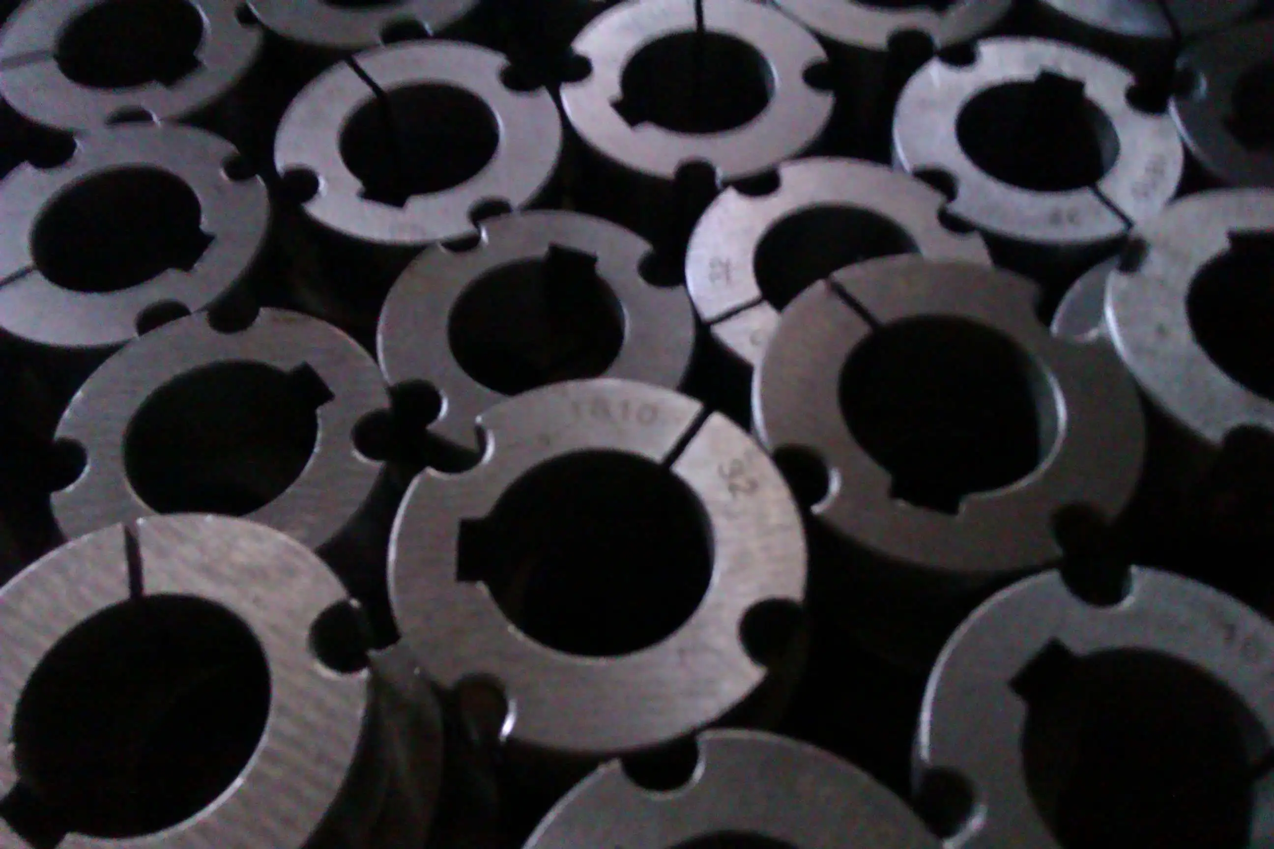 Taper Lock Bushes 1008120100 Bronze Brass Flange Steel Iron Sleeve Tapered Rubber Taper Bore