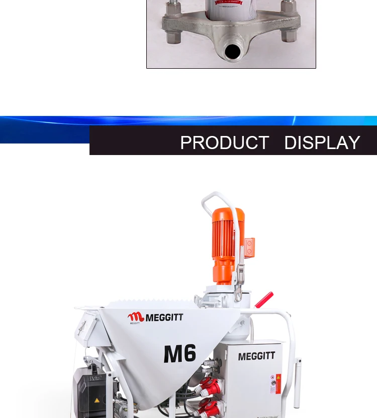 Yg High Quality Manufacturer Automatic Plaster Spraying Machine Gypsum Cement Based Continuous