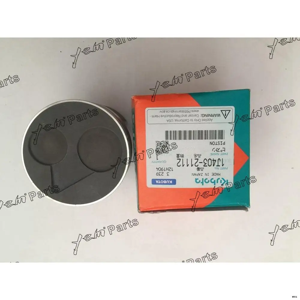Engine Piston Kit 1J403-21112 Fit for Kubota