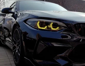 CSL LED DRL angel eyes modules Geel geschikt voor BMW 3 Serie - Xenon Odijk