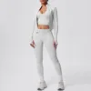 White jacket+pants+bra