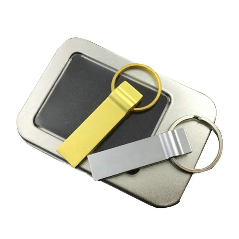 Высокоскоростной металлический USB флеш-накопитель 4 ГБ 8 ГБ 16 ГБ, самый дешевый USB-накопитель с брелоком