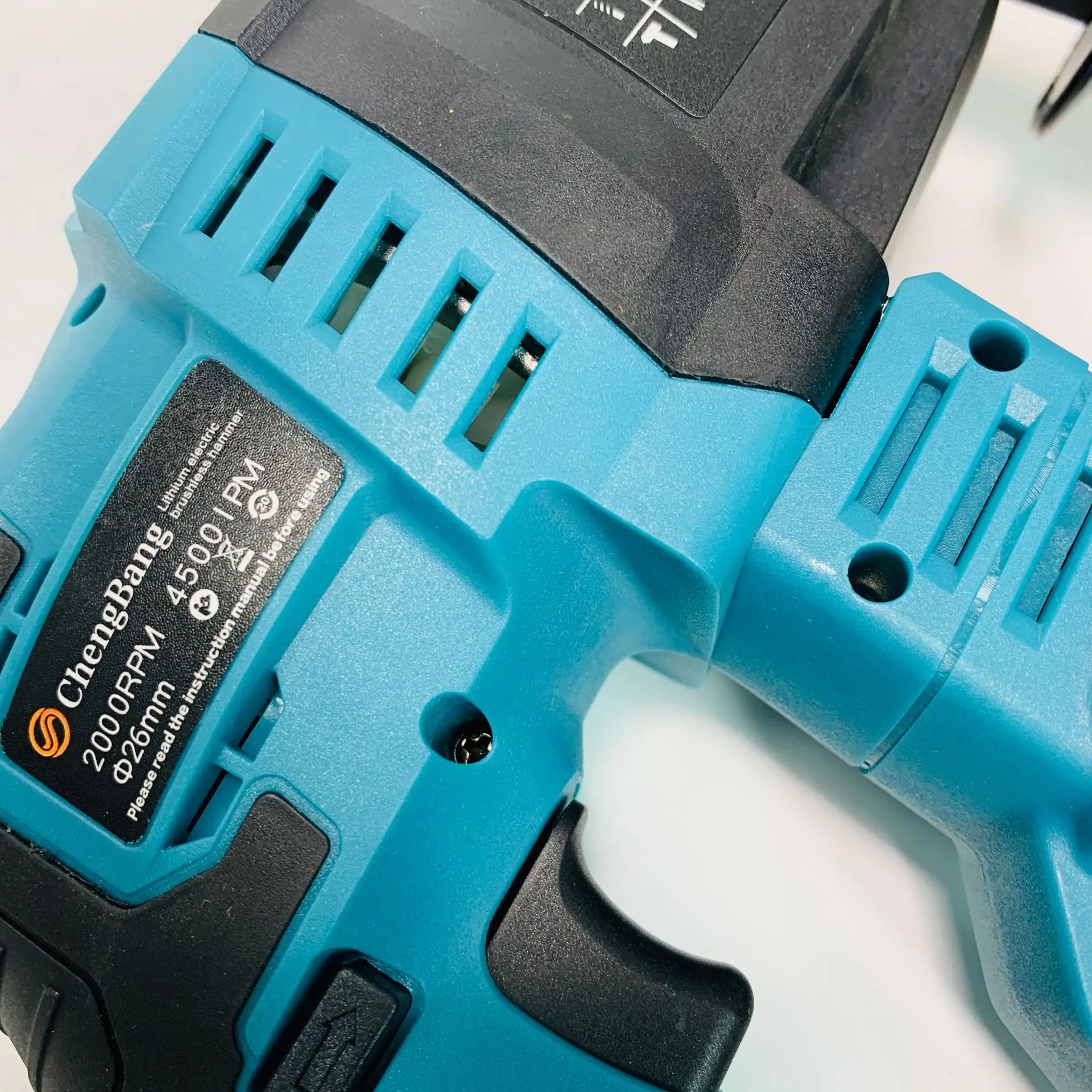Cordless Power Tools Kit Rechargeable Lithium Battery Brushless Electric Angle Grinder Wrench Hammer Drill Combination Tool Set