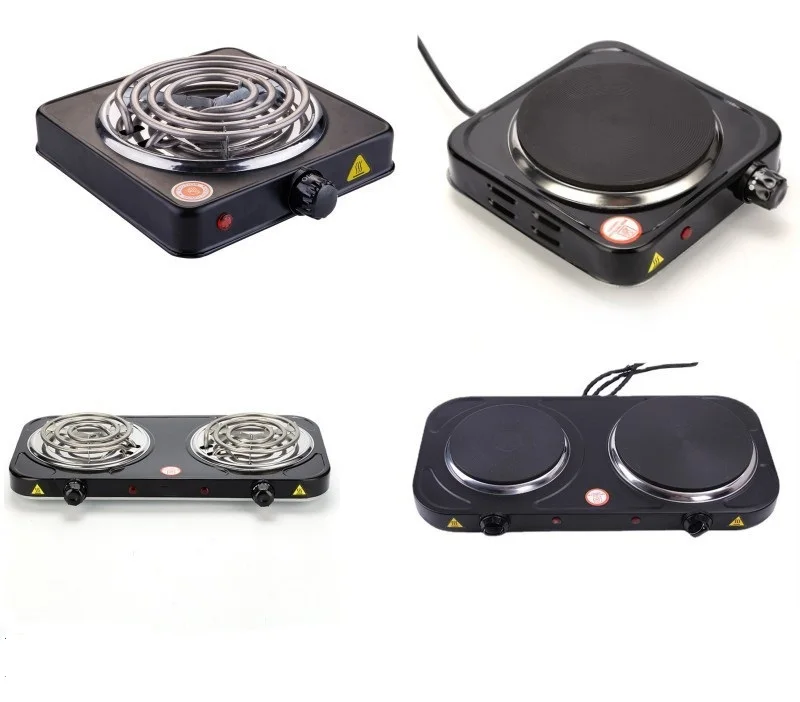 Portable Adjustable Temperature Electric Stove Outdoor Camping BBQ