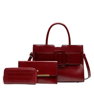 2026 New PU Leather Tote Bag for Women Large-capacity Fashionable Women's Handbag Top Luxury Bag for Women