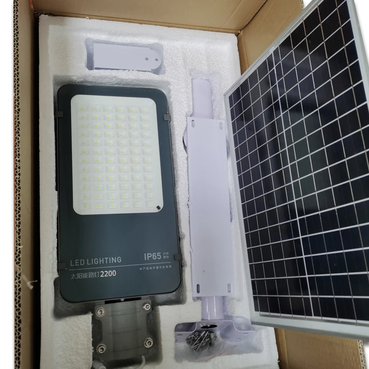Factory Price IP66 Solar Panel LED Streetlight Road Lamp 60 120 200 300 400 500 Watt LED Street Light