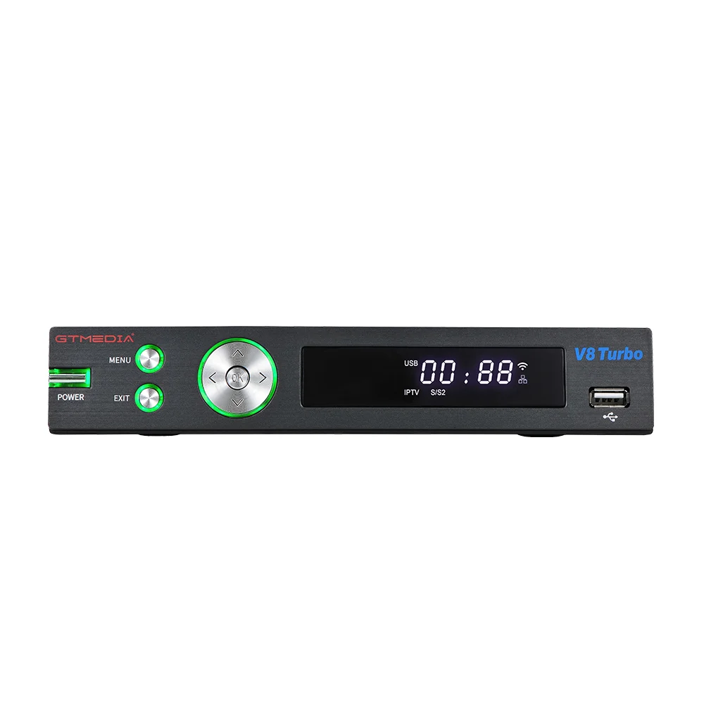 DVB GTMEDIA V8 Turbo Satellite TV Receiver 64MB V8 Turbo 1080P with CA Card Solt