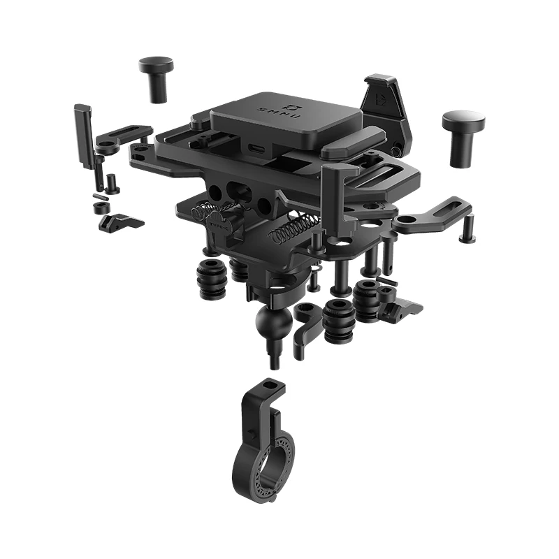 מחזיקי טלפונים ניידים באיכות הגבוהה ביותר של SMNU, כולם מתכת, מיוצרים בתהליך יציקה משולב CNC, עם חיבור ישיר לטעינה ומעמד גמיש