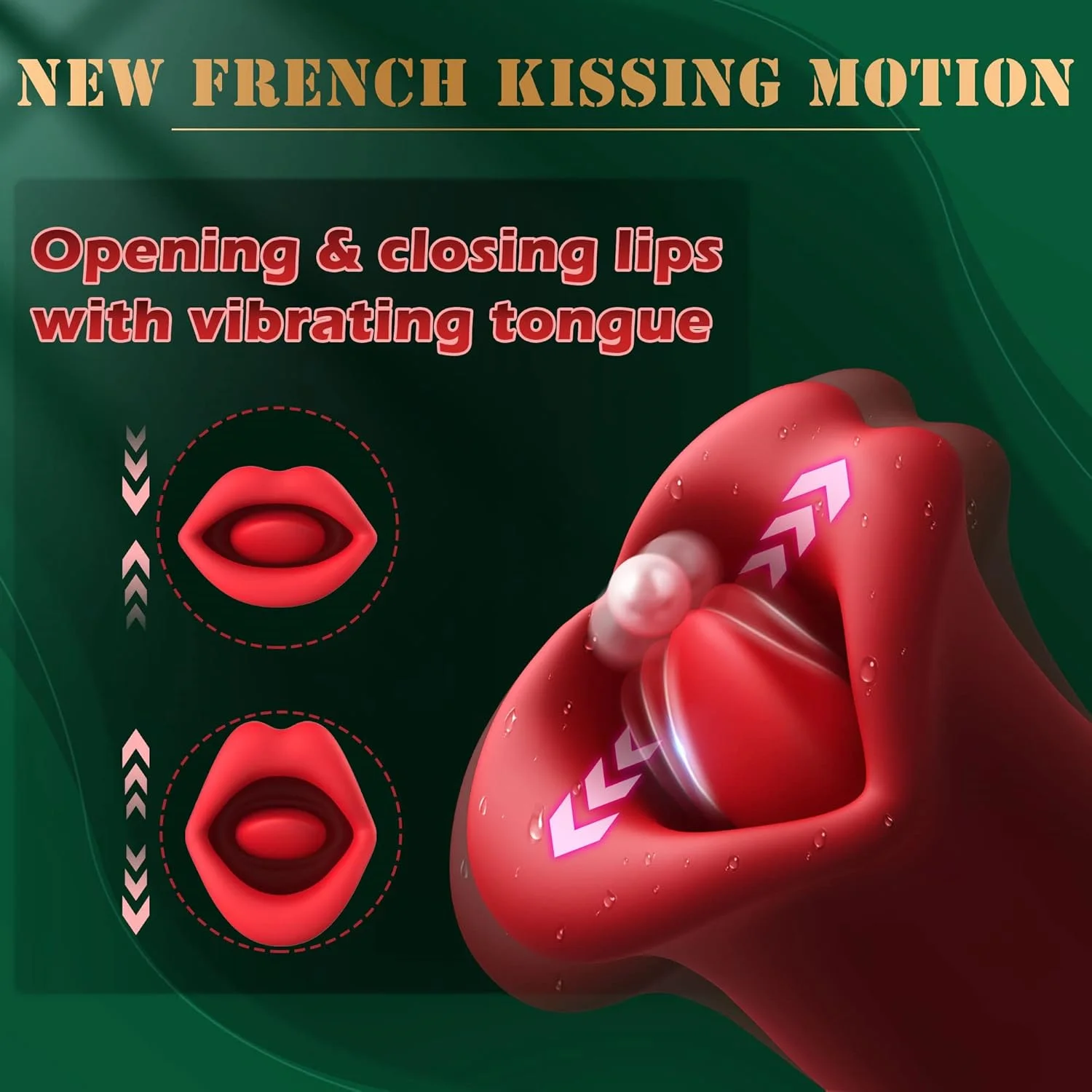Vibrating Tongue Rose Vibrator Dildo Sex Toys Soft Material Clitoral Female Sex Toys Electric Vibrator Vibrating Tongue Rose Vibrator Dildo Sex Toys Soft Material Clitoral Female Sex Toys Electric Vibrator