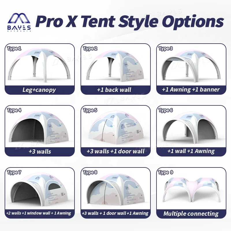 Zelt Aufblasbar Inflatable Air Marquee Gazebo Tent Outdoor Advertising Spider Inflatable Canopy Dome Tents