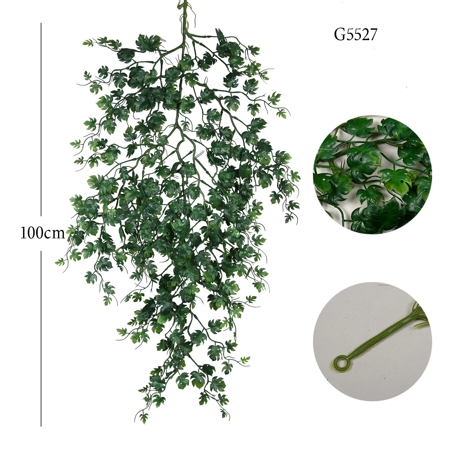 Cheap Artificial Hanging Plants Fake Greenery Foliage Fence Plants Faux Vine Garland for Wedding Decoration