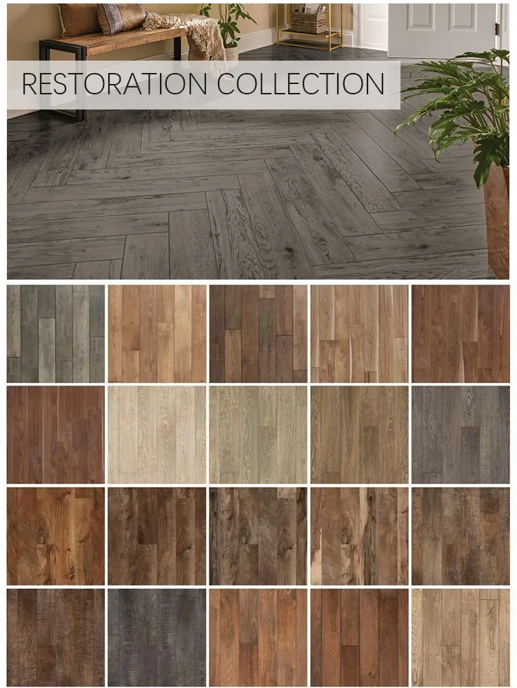 Modern Luxury PVC Oak Wood Texture Loose Lay Flooring Modern Luxury ...
