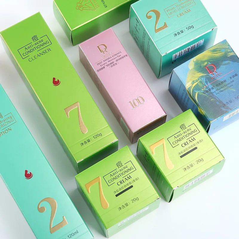 Creative Design Making Custom Paperboard Body Cream Cosmetic Box No Minimum Order